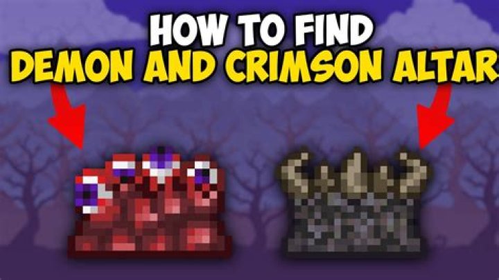 Any way to craft crimson altars when they have all been destroyed?