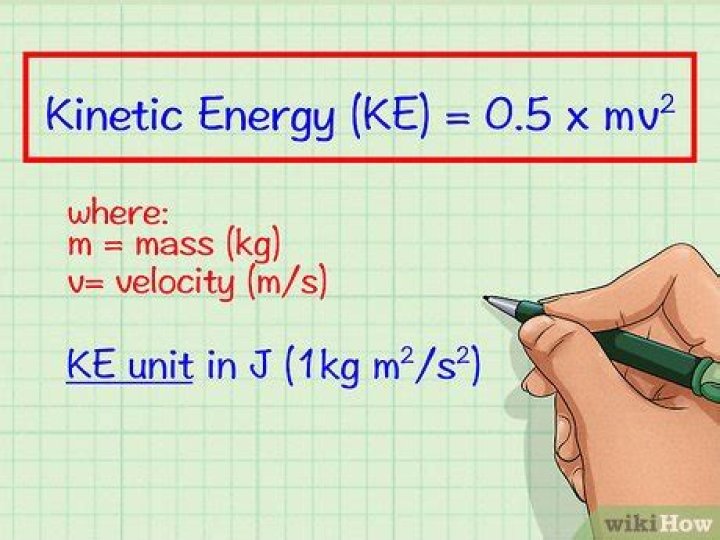 Calculating kinetic energy