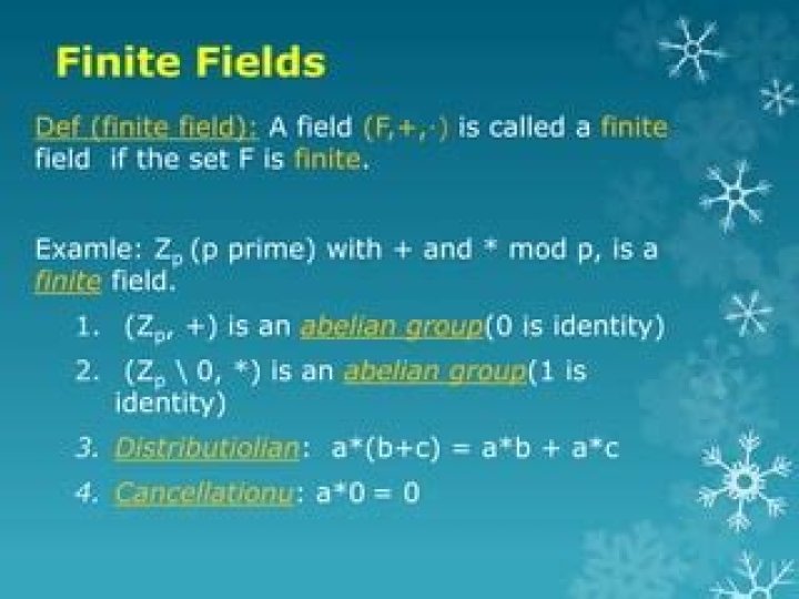 Calculating the generator of a Finite Field