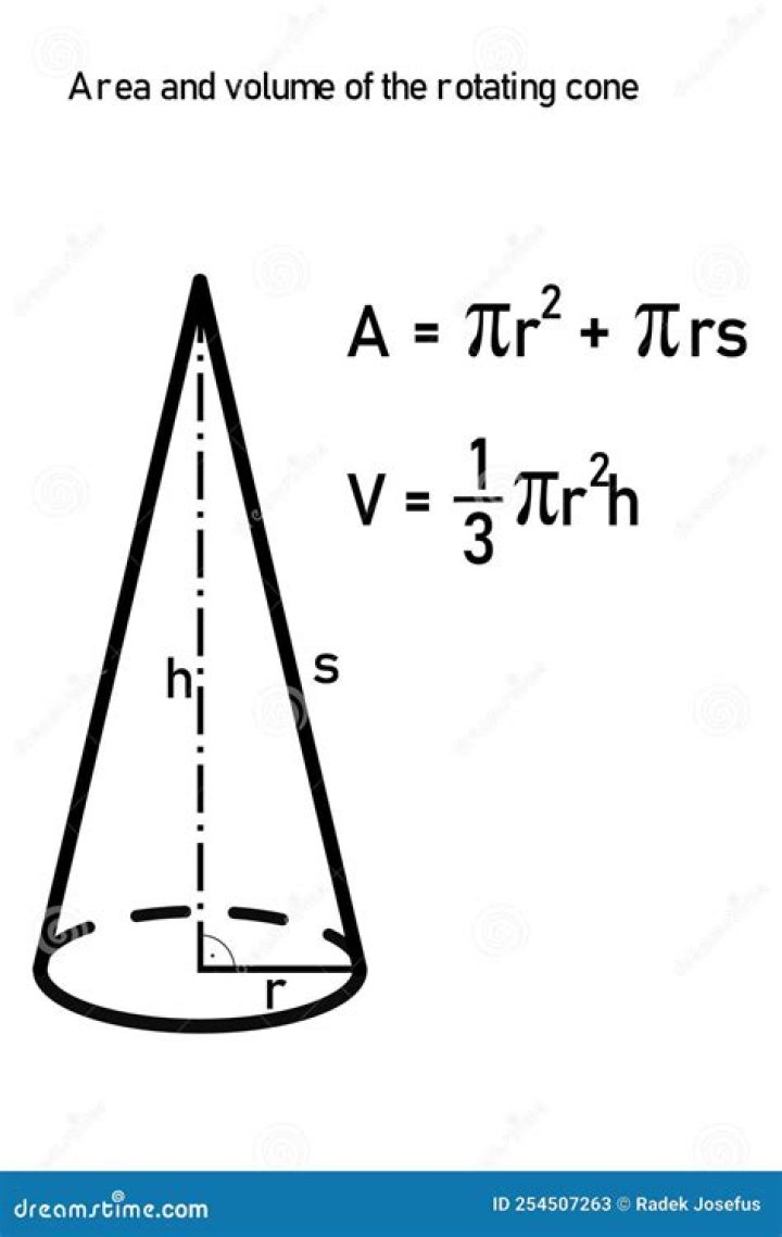 Calculating the radius of a cone, given only the area and volume