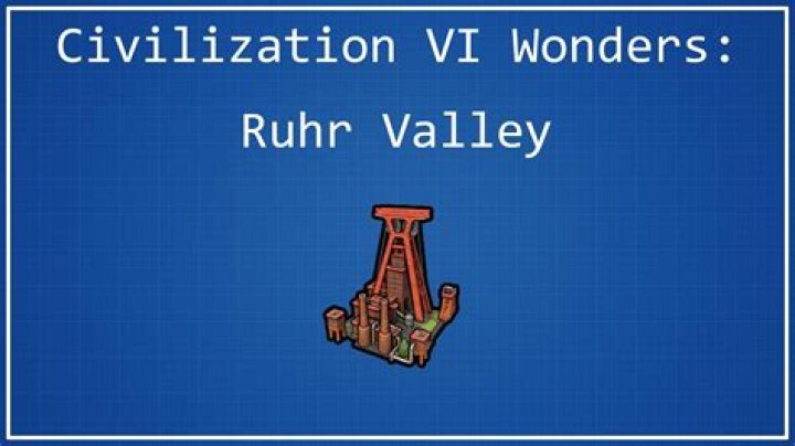 Can't build Ruhr valley wonder for some reason