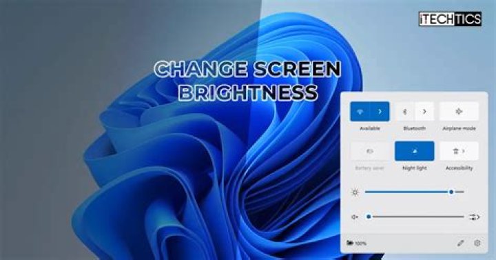Can I change the screen brightness?