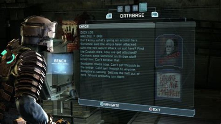 Can I reread acquired text logs in Dead Space?