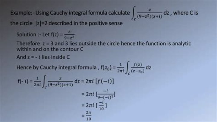 Cauchy Integral Formula for z outside disc