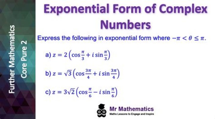 Complex numbers as exponents [duplicate]