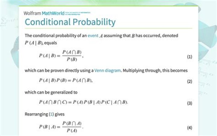 Conditional Probability of Y given X (both random variables)