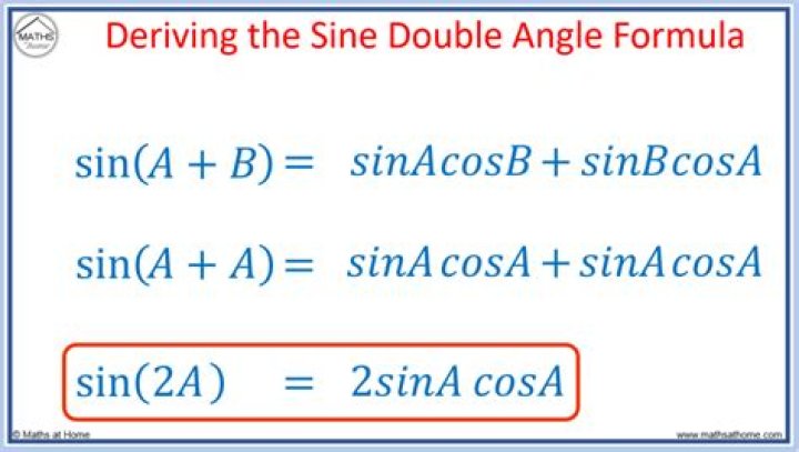 deriving sine half angle formula from sine double angle formula