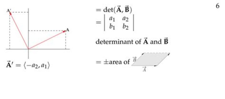 Determinant of Vector