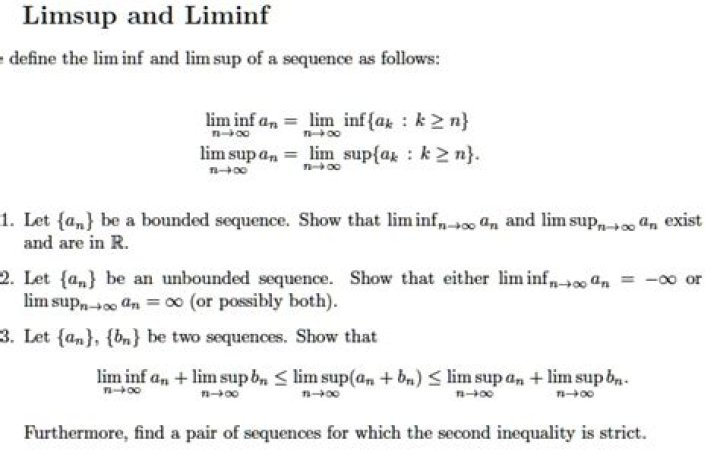 Difference between limsup and sup