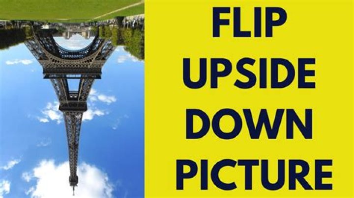 Does upside down mean flipped or rotated 180 degrees? [closed]