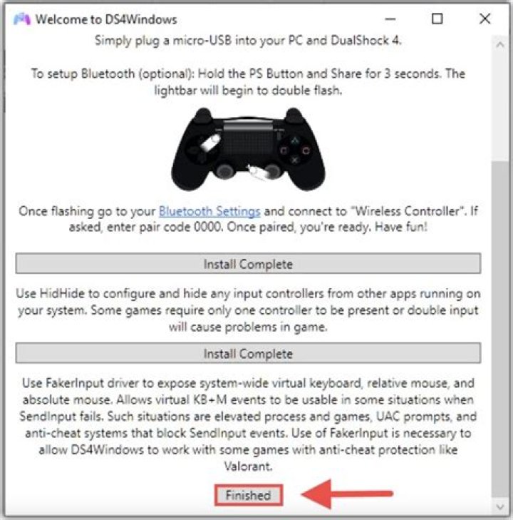 ds4windows not working anymore after scptoolkit install