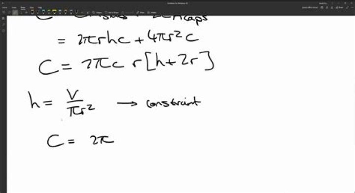 Find h in terms of r