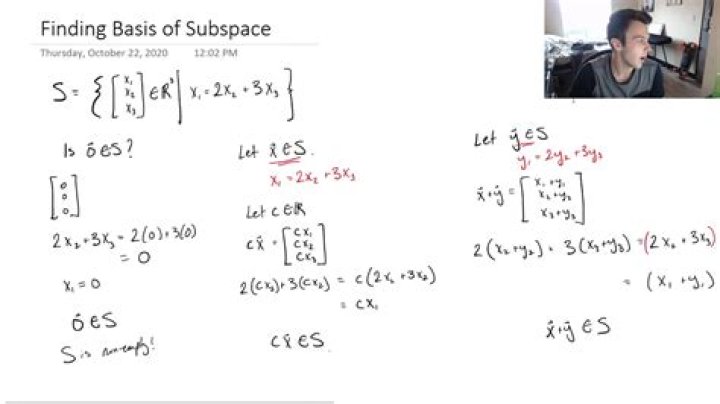 Finding basis for orthogonal subspace