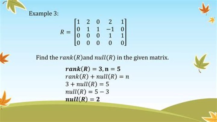 Finding rank and nullity of 3X4 matrix