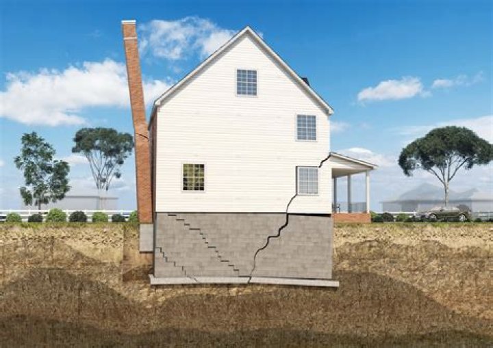 Foundation issue between buildings