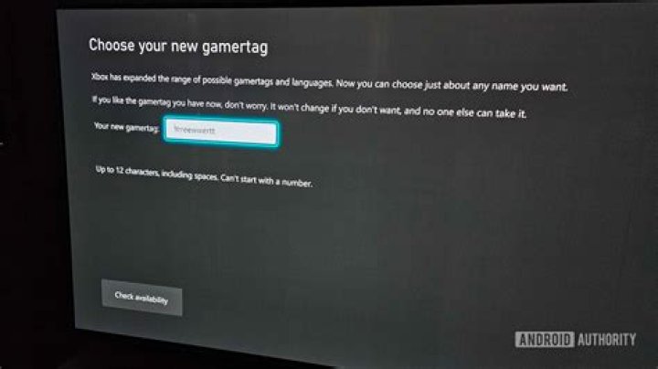 Gamertag and hasn't changed after paying for the service