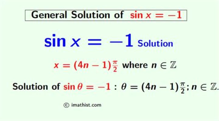 General solutions of $ \sin (A) = \sin (B)$