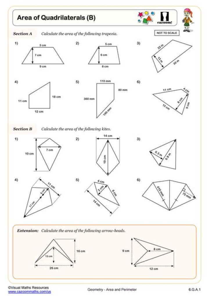 Given area of quadrilateral find missing coordinates