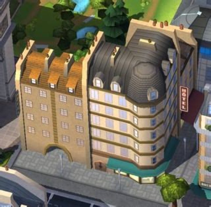 How can I tell when the Parisian Zone buildings are finished upgrading?