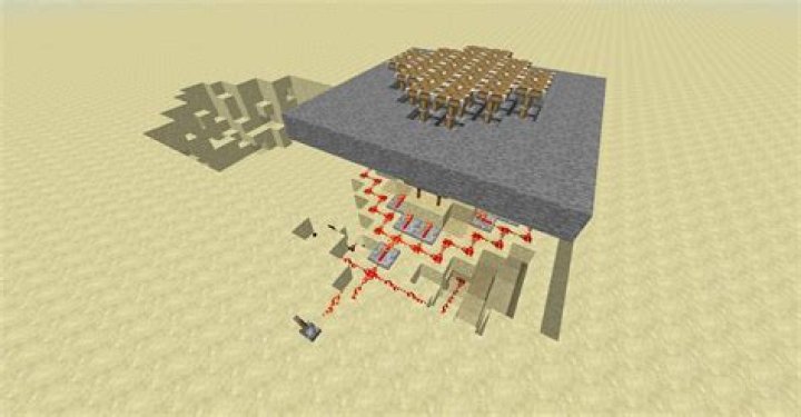 How can you activate a piston array from below?