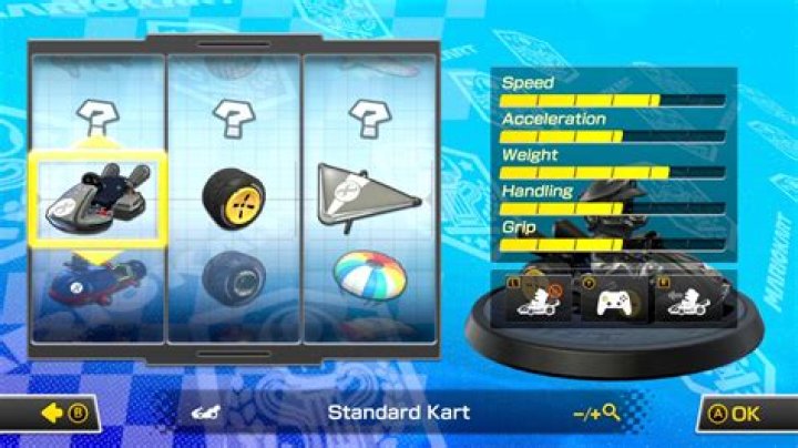 How do driver choices and kart customizations affect actual play in Mario Kart 8 Deluxe?