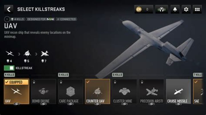 How do I activate a killstreak reward?