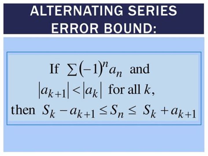 How do I calculate the error bound for a Maclaurin series?