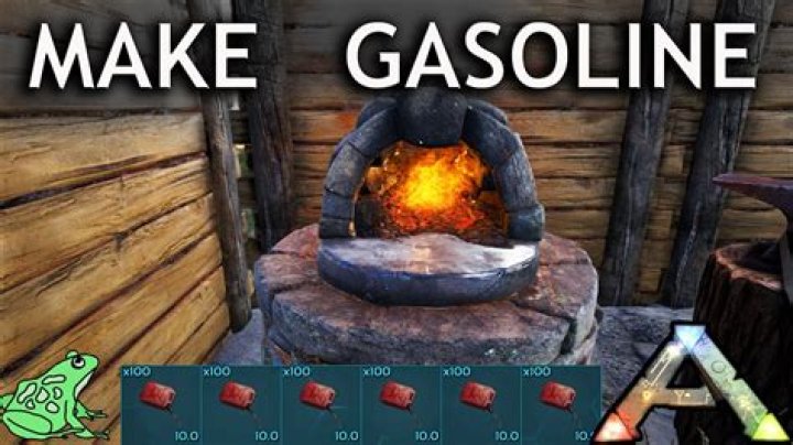How do I make gasoline in Ark: Survival Evolved on PS4?