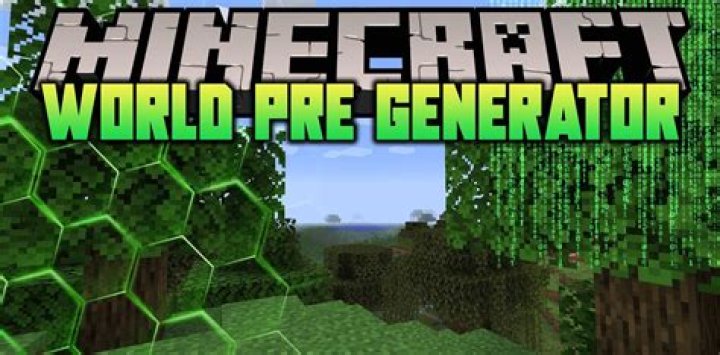 How do I pre-generate a Minecraft world?