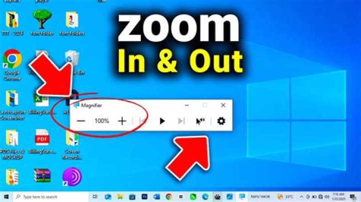 How do I zoom out?