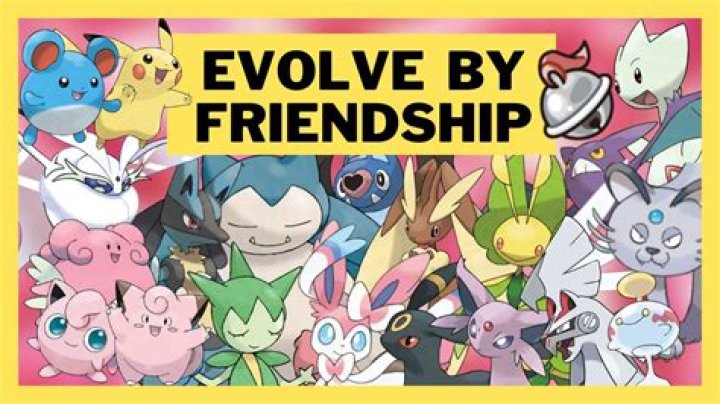 How do Pokemon that require friendship evolve?