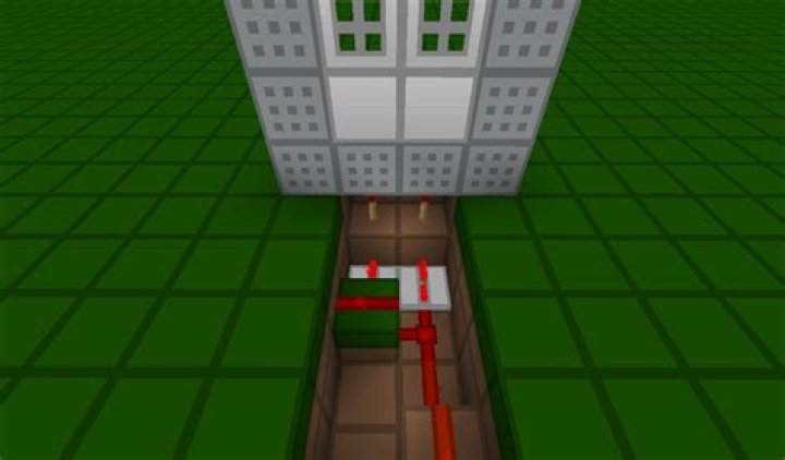 How do you create double doors that open in sync from a 2-wide power source?