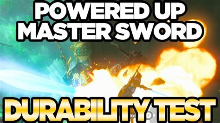 How does the Master Sword durability work?