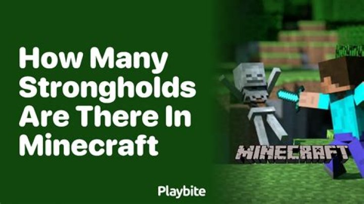 How many Strongholds are there in Minecraft Xbox One?