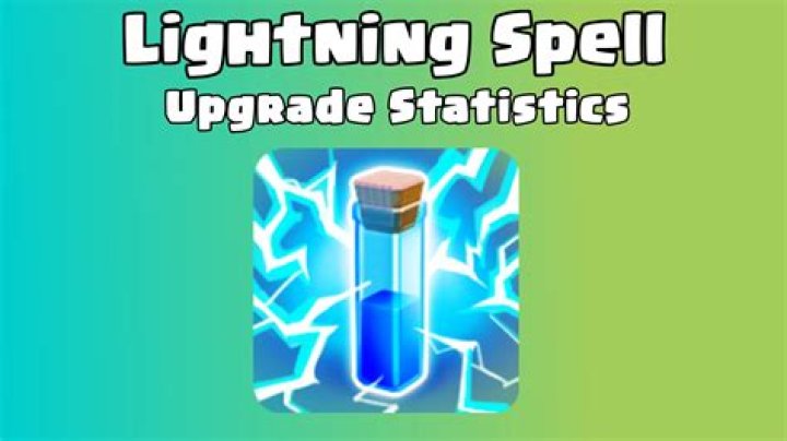 How many times can I upgrade my lightning spell?
