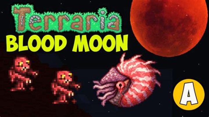 How rare is the Blood moon in Terraria?