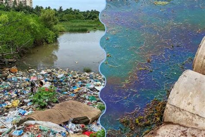 How to destroy (or use) large amount of polluted water?