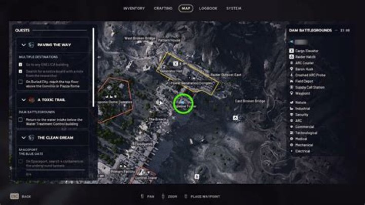 How to find my way to a quest location?