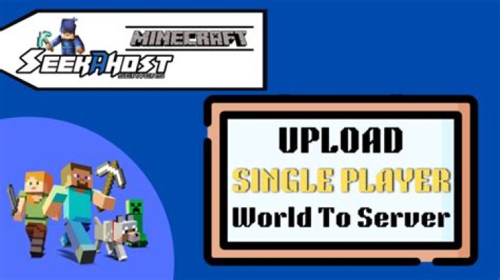 How to import single player minecraft world into server folder