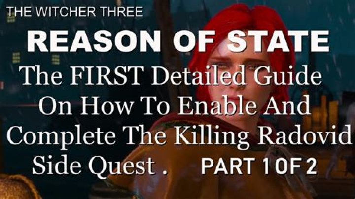 How to kill King Radovid in 