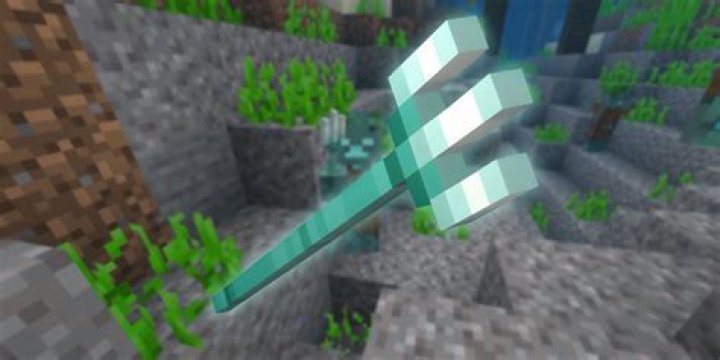How to make a trident reach further underwater in Java Minecraft?