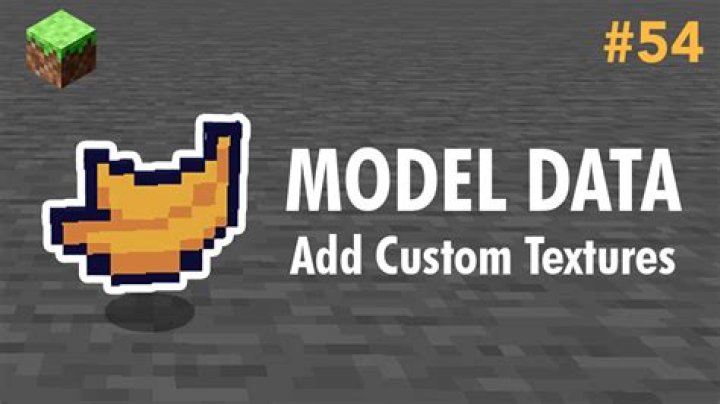 How to test for an item with custom model data in Minecraft