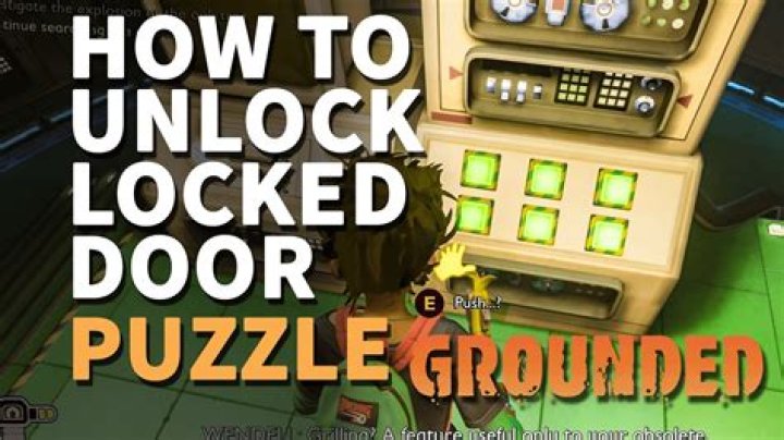 How to unlock locked doors in 