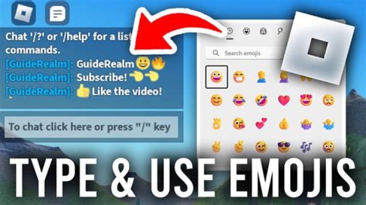 How to use emojis in ROBLOX