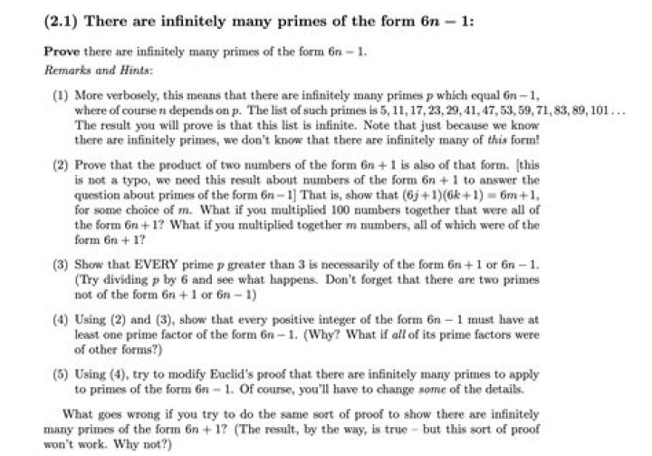 Infinitely many primes of the type 5 mod 6.