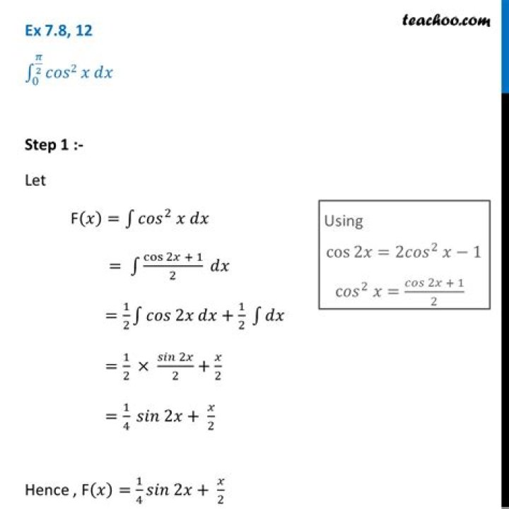 Integrate cos (lnx) dx