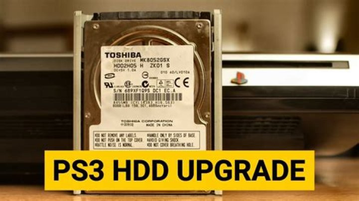 Internal PS3 HDD Replacement