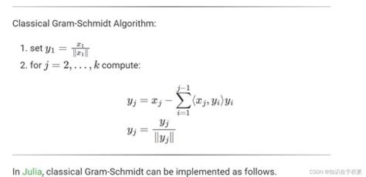 Intuitive explanation of why the modified Gram-Schmidt is more stable than the classical one?