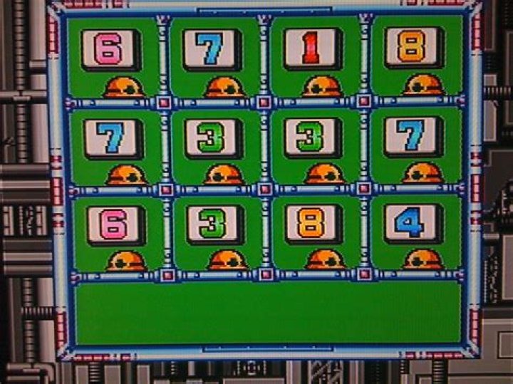 Is there a logic to the Megaman X password screen?