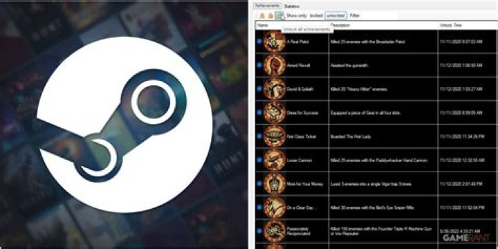 Is there a way to reset steam achievements or farm steam trading cards?